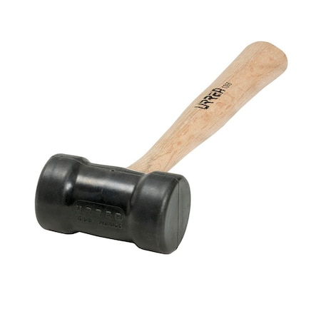 Urrea Urrea Rubber Head Mallet, 14-1/2 Long, 16 Oz Head, Oak Handle 1367